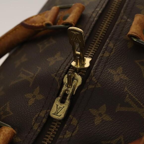 LOUIS VUITTON Monogram Keepall 55 Boston Bag M41424 - Picture 10 of 16